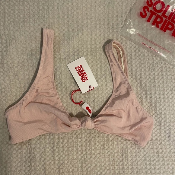 Solid & Striped NWT Jade Bikini in light pink - Picture 8 of 12